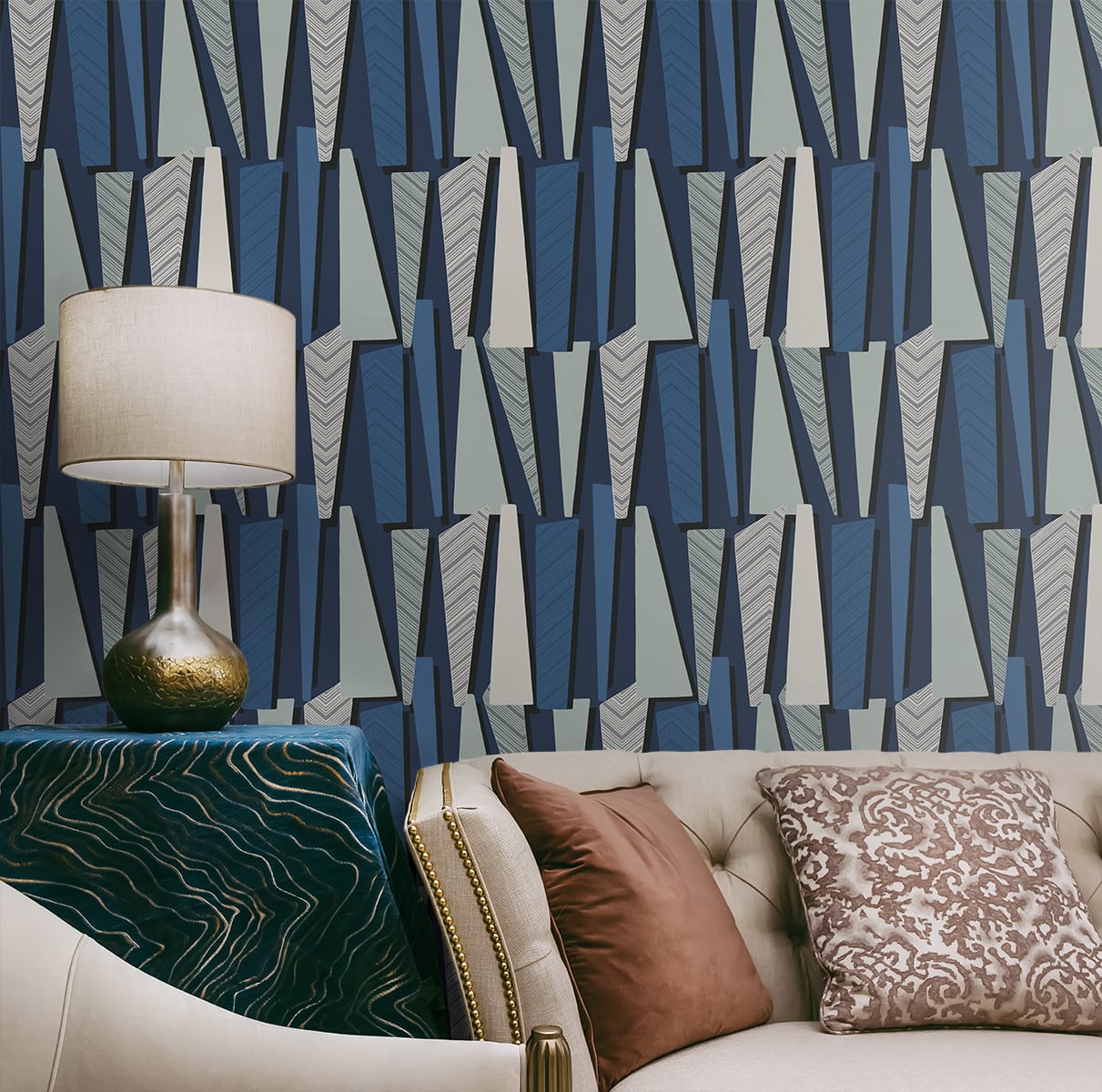 Seabrook Designs SL80812 Wallpaper - Eade's Wallpaper & Fabric