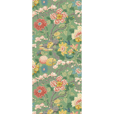 G P & J BAKER SP-BW45121.1.0 LITTLE MAGNOLIA EMERALD Wallpaper - Eade's Wallpaper