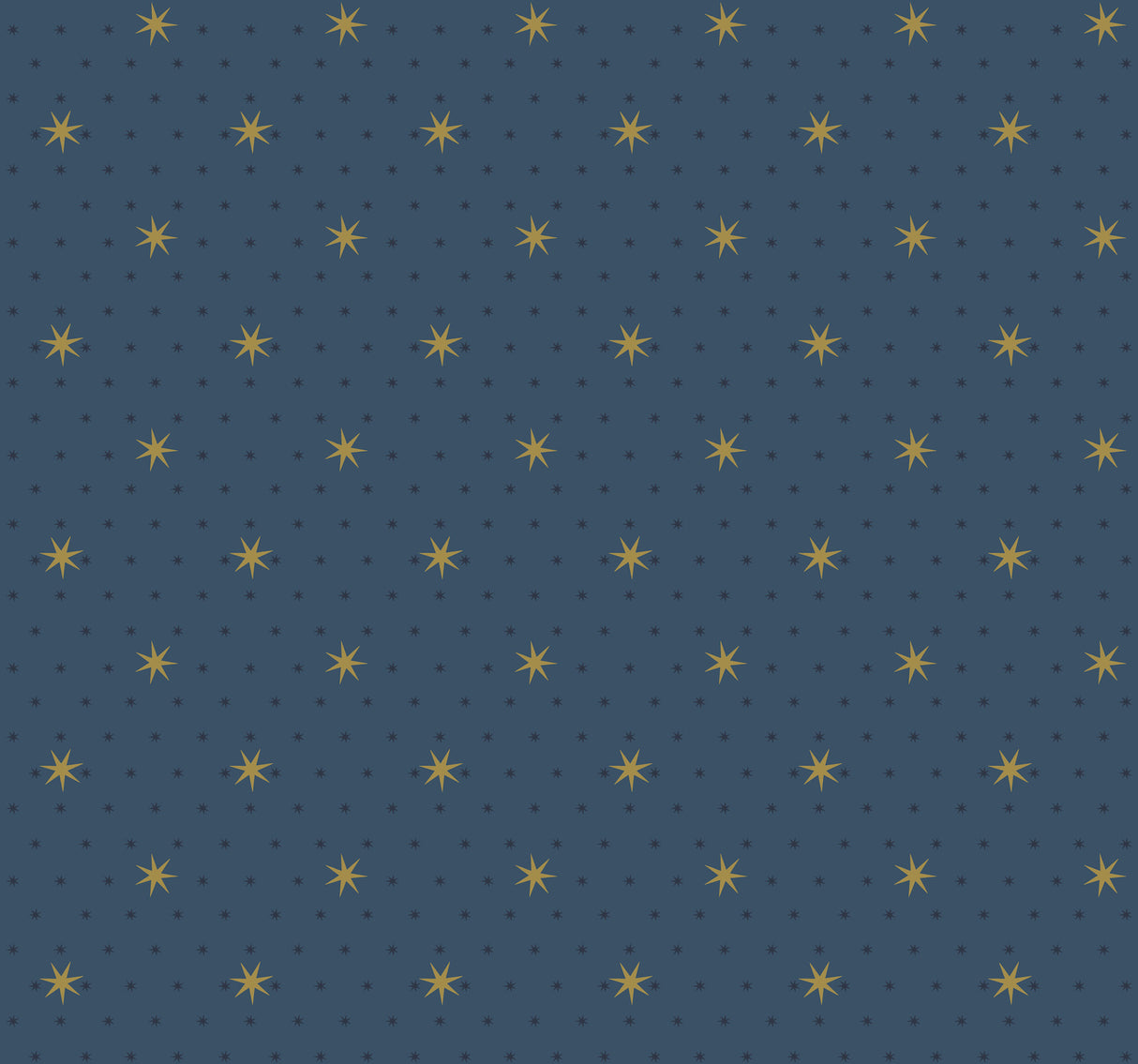 York SP1498 Stella Star Navy Metallic Wallpaper