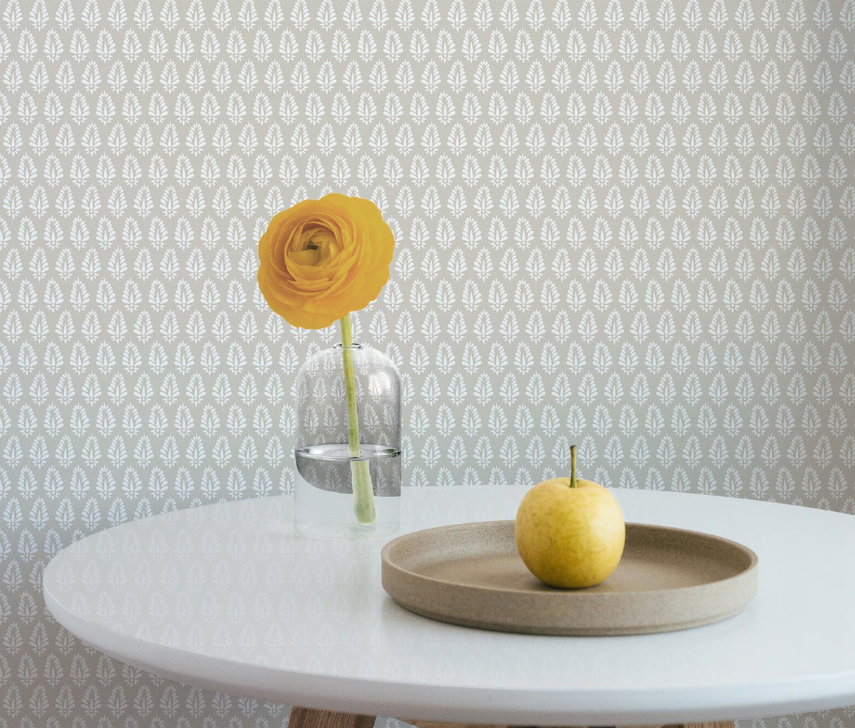 York SP1522 Taupe Mehndi Wallpaper