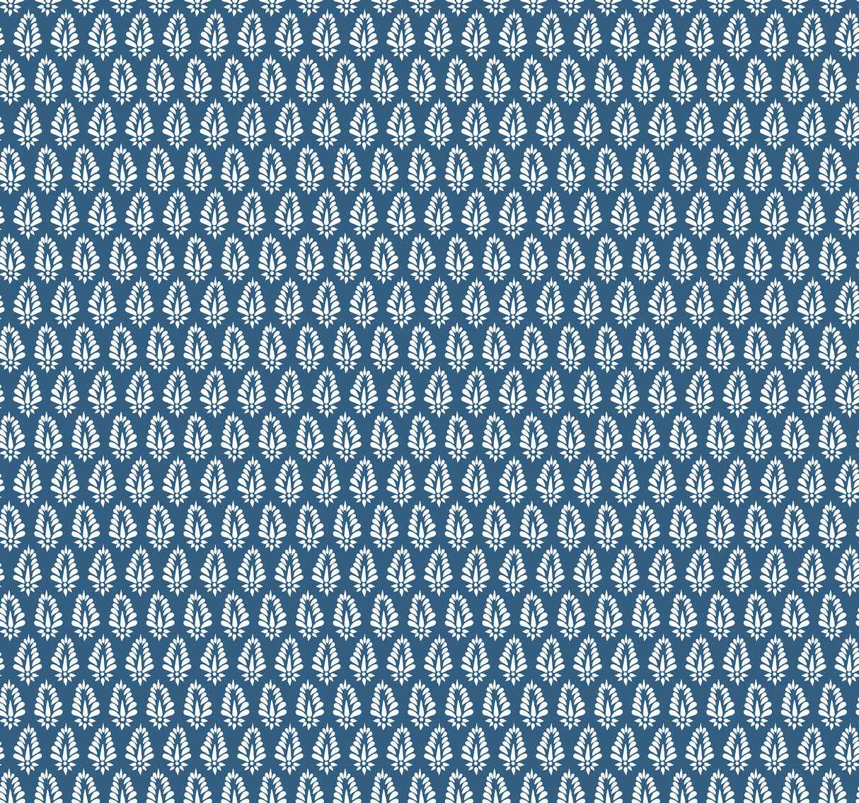 York SP1526 Navy Mehndi Wallpaper