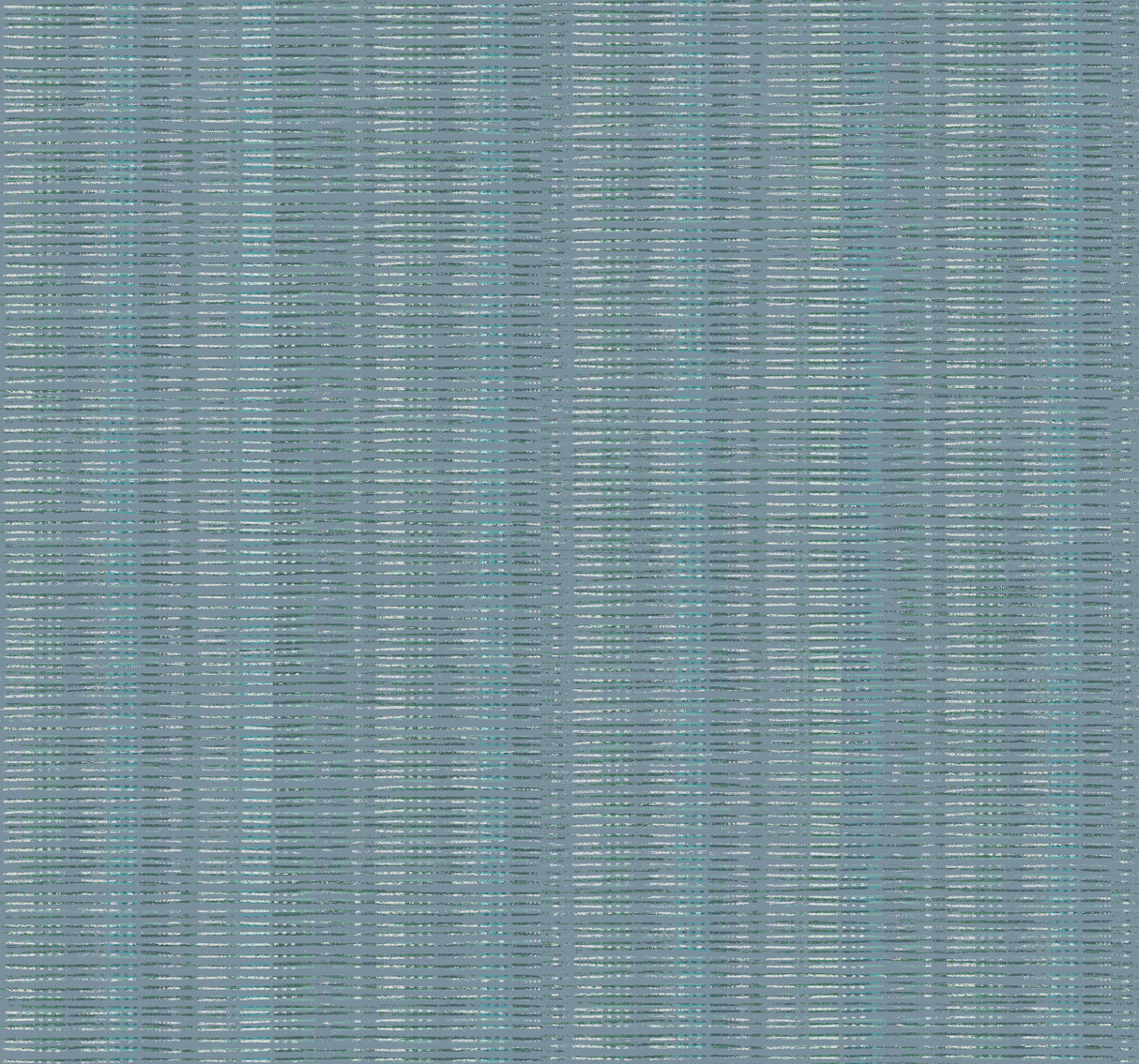 York SR1518 Blue Broken Boucle Stripe Wallpaper