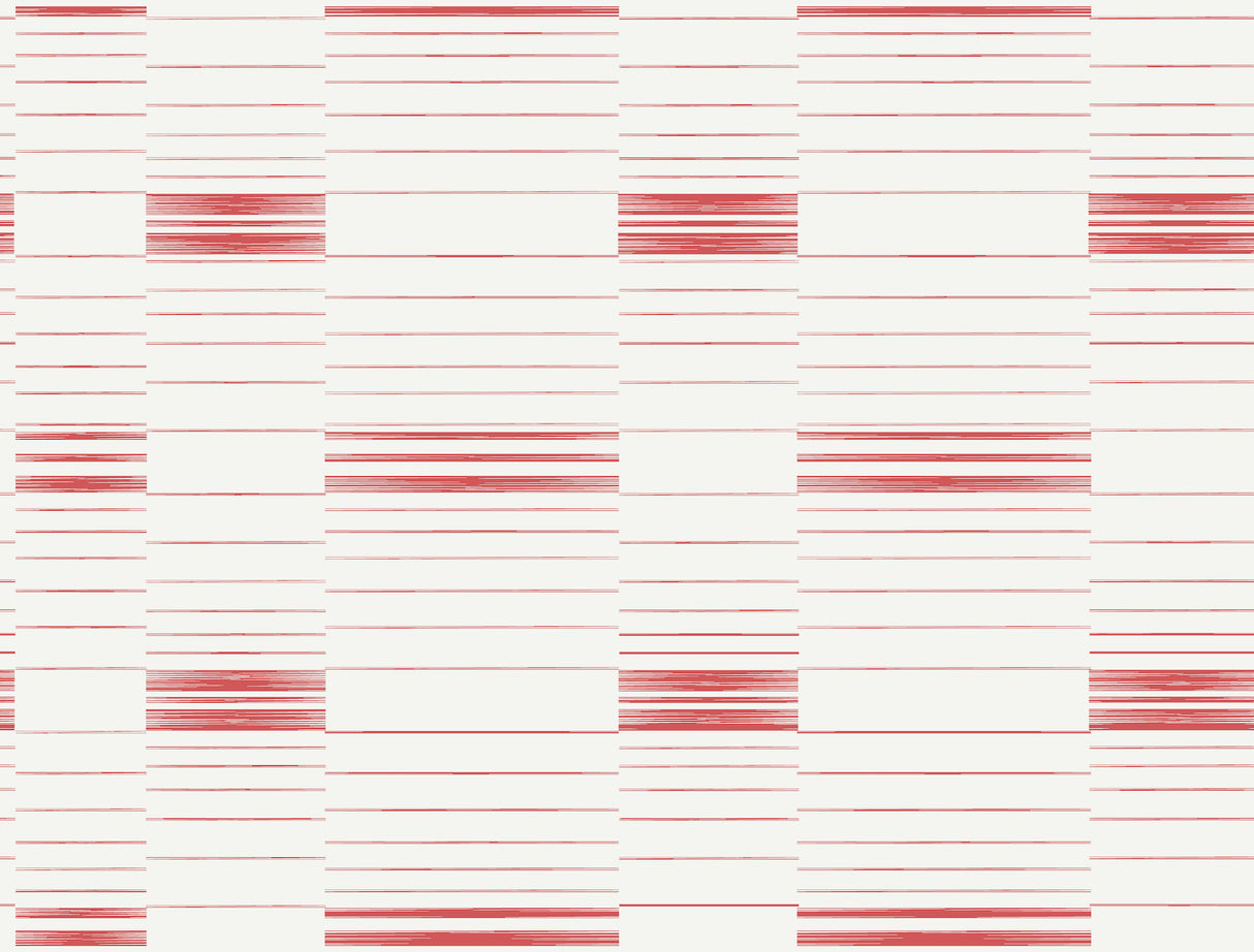 York SR1577 Red & White Dashing Stripe Wallpaper