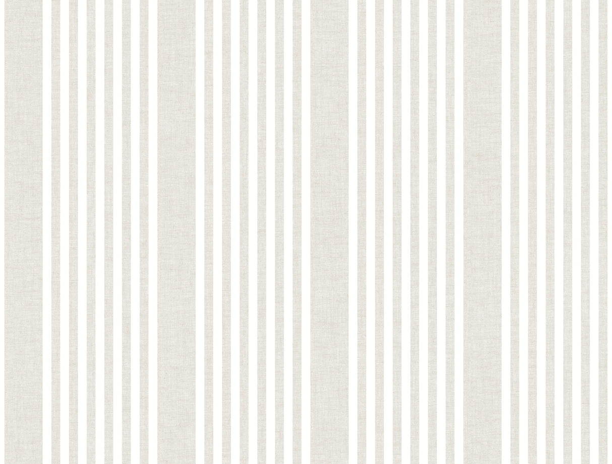 York SR1581 French Linen Stripe Soft Linen Wallpaper