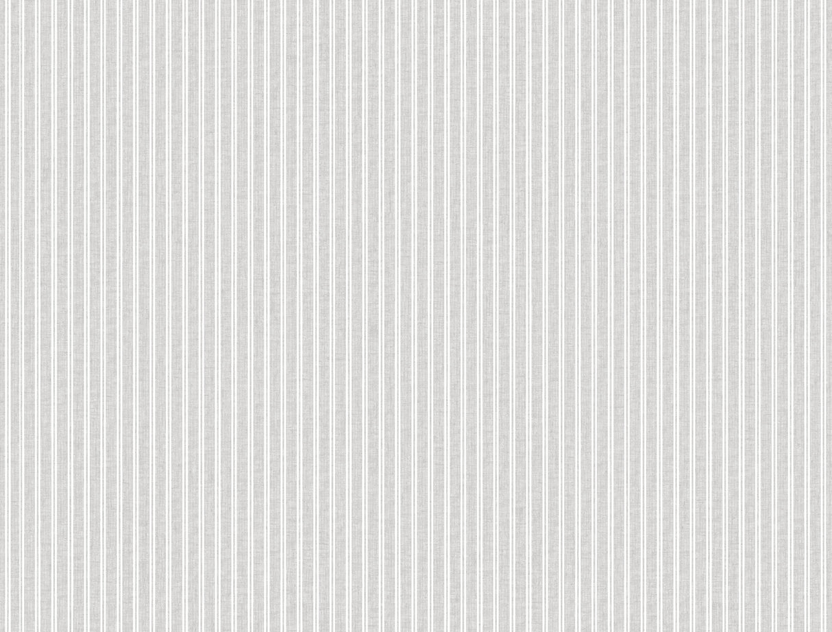York SR1591 New Ticking Stripe Grey Wallpaper