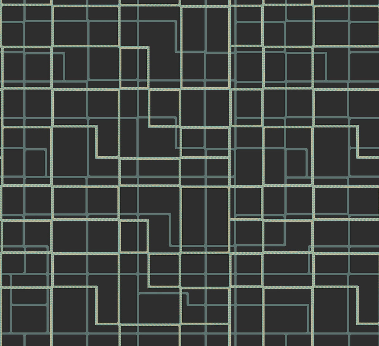 Sirpi SR22740 Manila Brown Geometric Wallpaper