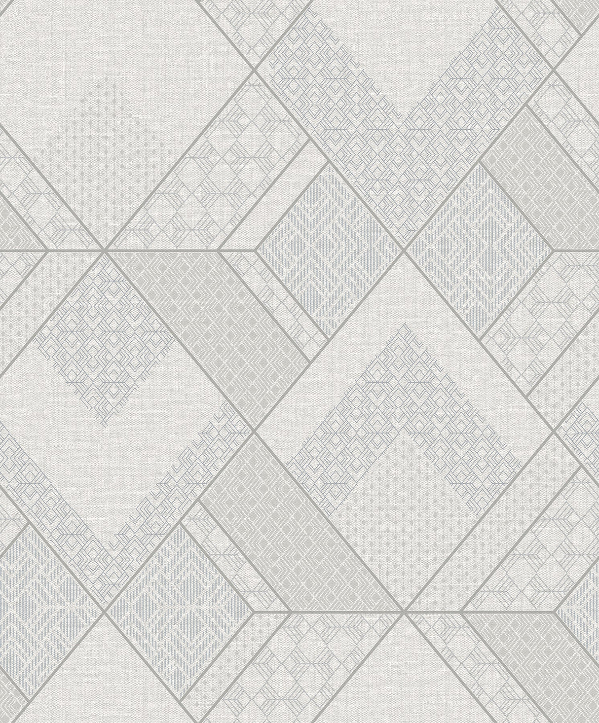 Sirpi SR24221 Castle White Geometric Wallpaper