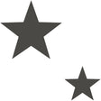 Galerie SS21254 Black Double Star Black - Eade's Wallpaper