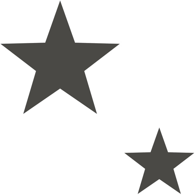 Galerie SS21254 Black Double Star Black - Eade's Wallpaper