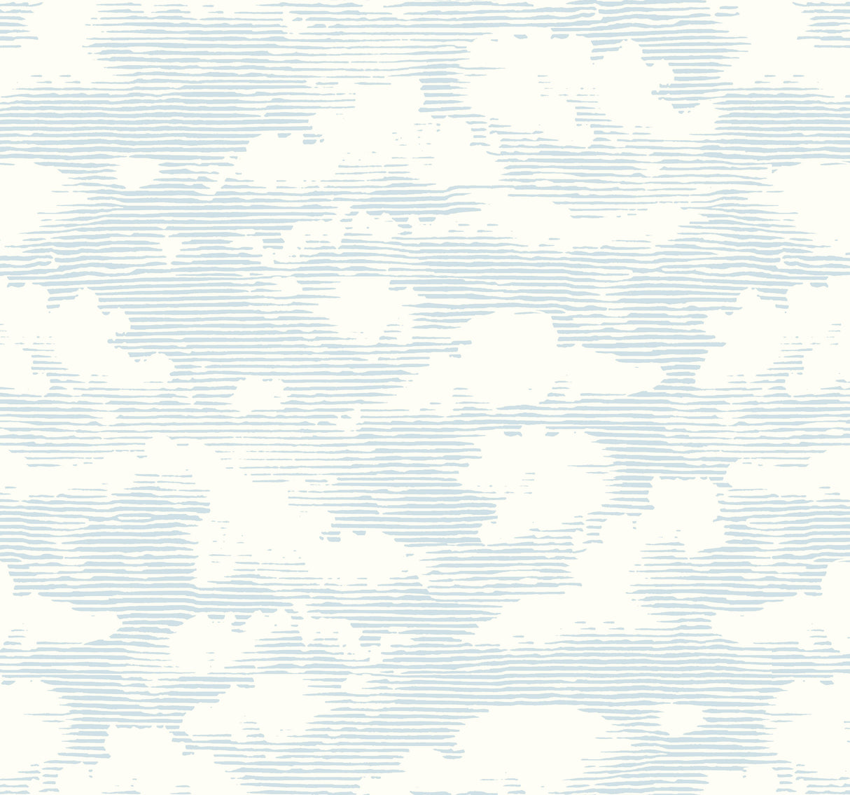 York SS2524 Cloud Cover Blue Wallpaper