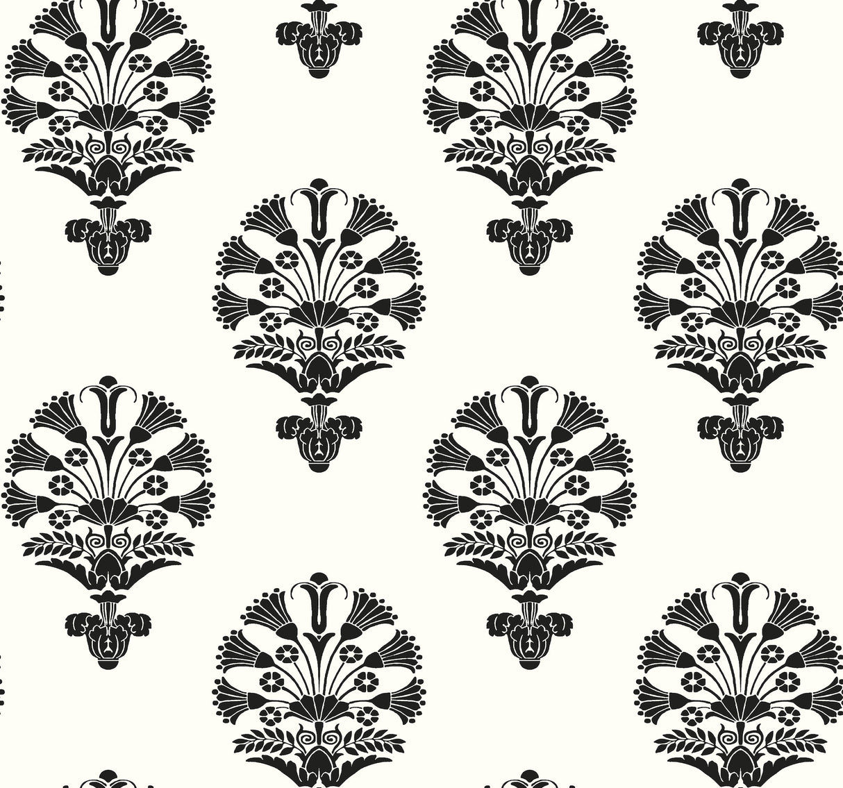 York SS2532 Luxor Black & White Wallpaper
