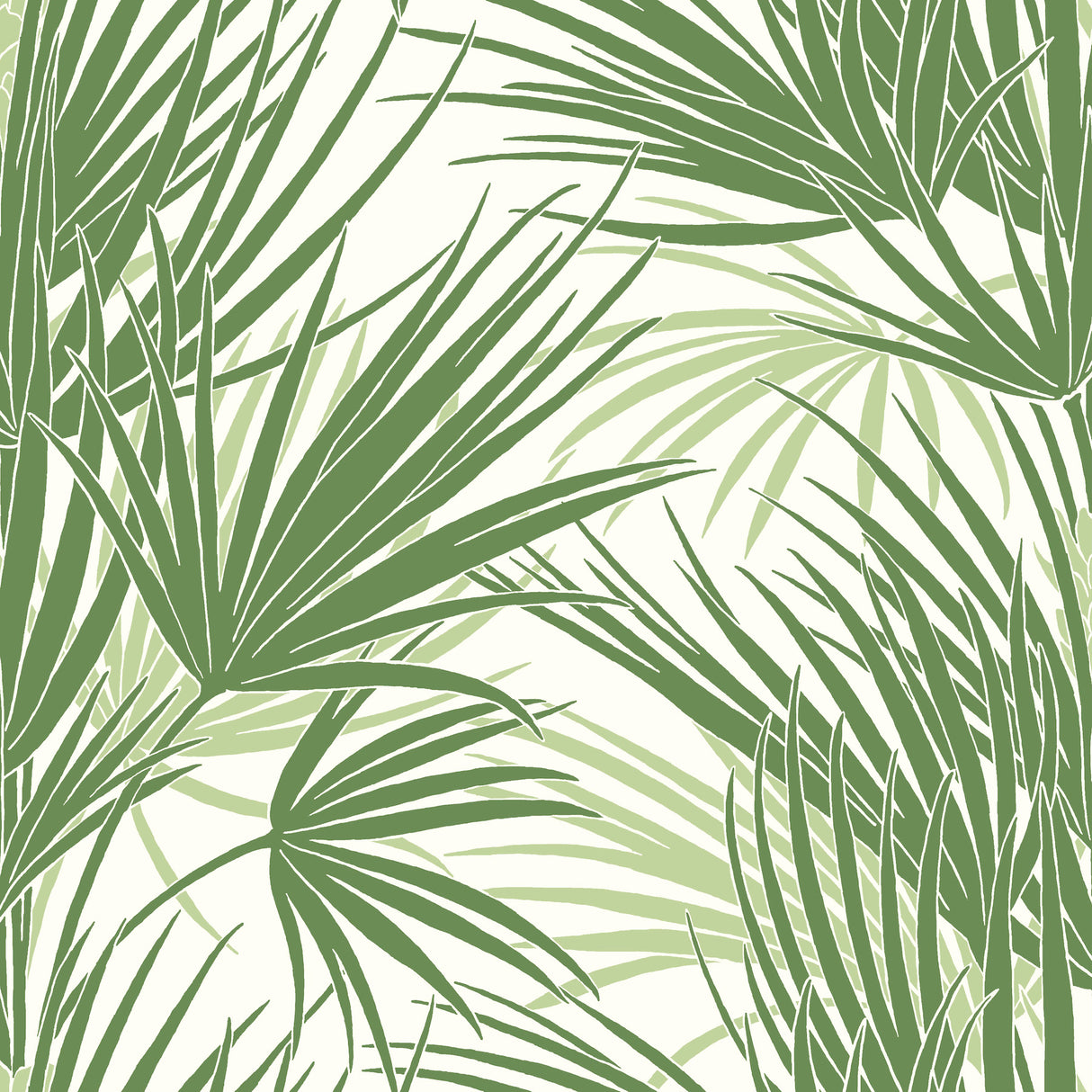 York SS2540 Palmetto Green Wallpaper