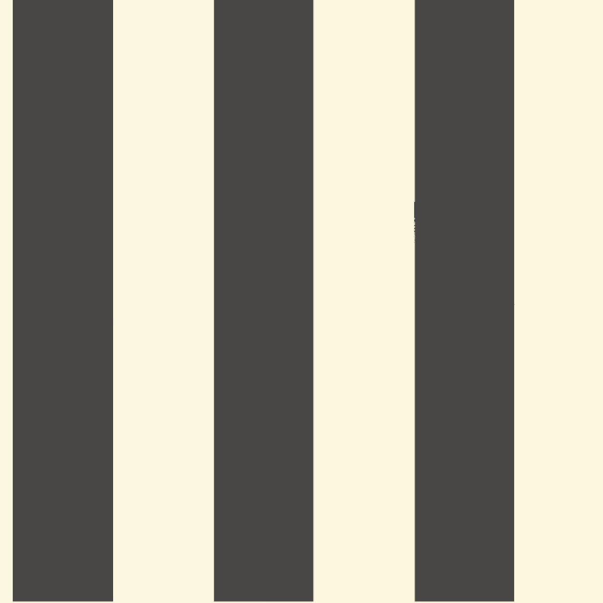 York ST5691MH Awning Stripe Black & White Wallpaper