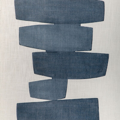 KRAVET COUTURE STACKED.50.0 STACKED INDIGO Fabric - ART DISTRICT