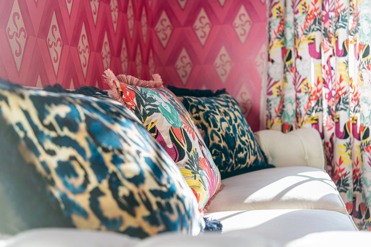 MindtheGap STATUARIO Embroidered Cushion - Lifestyle Collection 2024