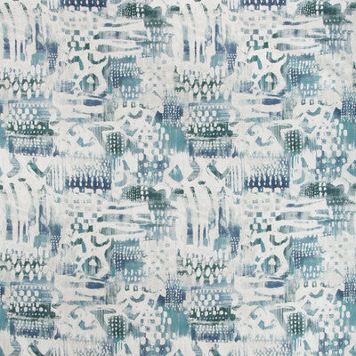 KRAVET BASICS SURFWOOD.35.0 SURFWOOD LAGOON Fabric - Eade's Wallpaper