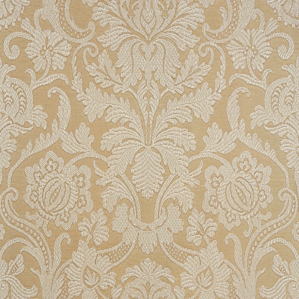 Thibaut T10010 CHERYL Cream on Metallic Champagne Wallpaper