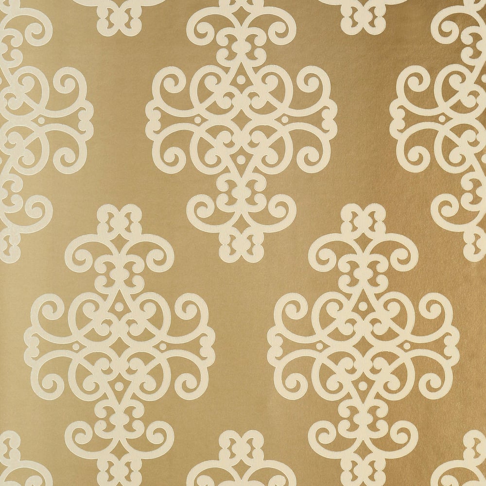 Thibaut T10019 CABALLO Metallic Gold Wallpaper