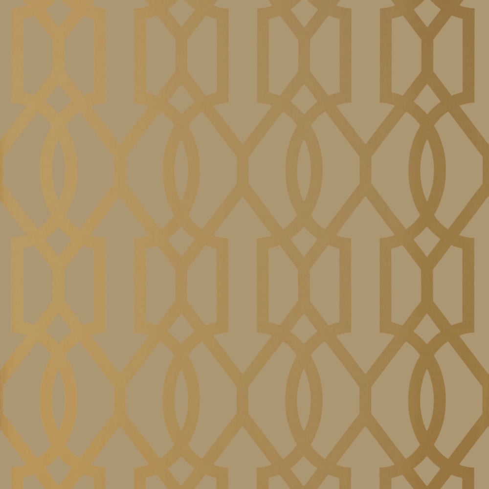 Thibaut T10046 DOWNING GATE Metallic Gold on Bark Wallpaper