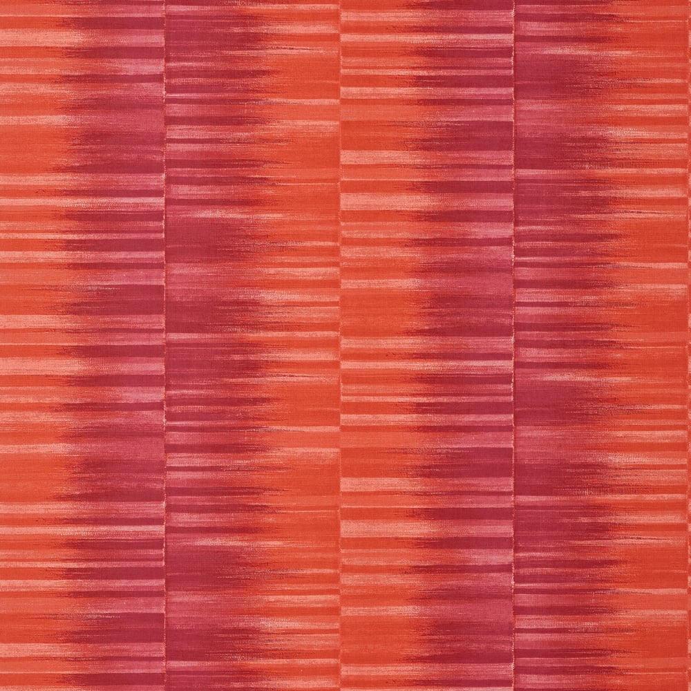 Thibaut T10087 MEKONG STRIPE Pink and Coral Wallpaper