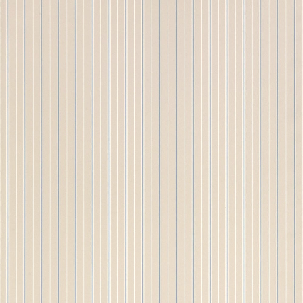 Thibaut T1010 HARRISON STRIPE Blue and Linen Wallpaper