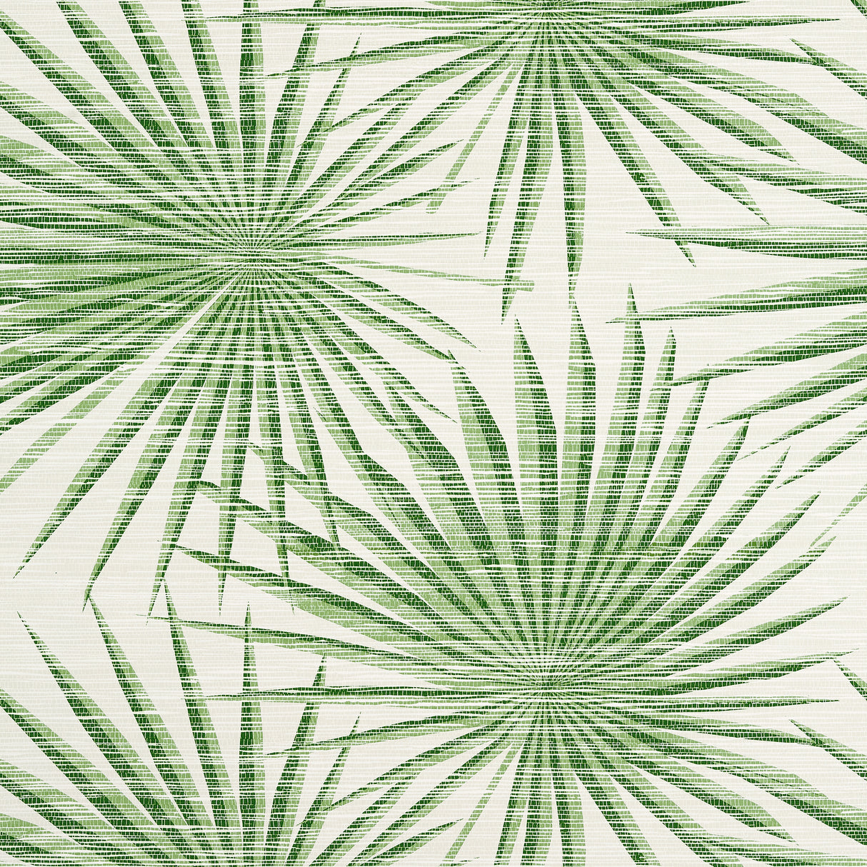 Thibaut T10142 PALM FROND Green and White Wallpaper