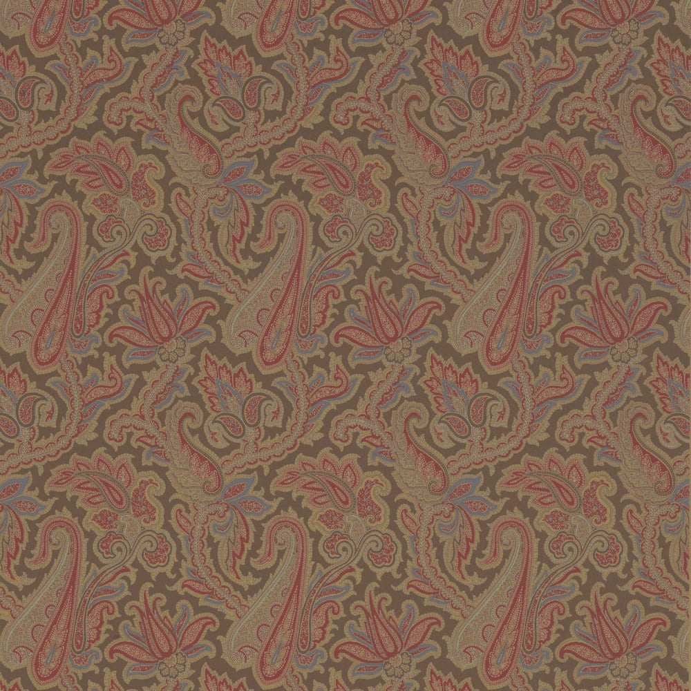 Thibaut T1019 WINCHESTER PAISLEY Chestnut Wallpaper