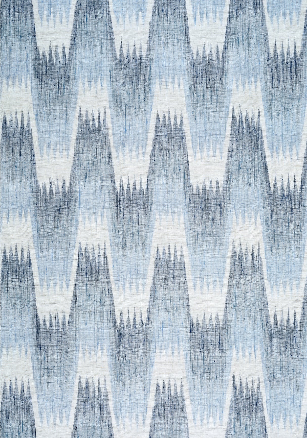 Thibaut T10240 STOCKHOLM CHEVRON Blue Wallpaper