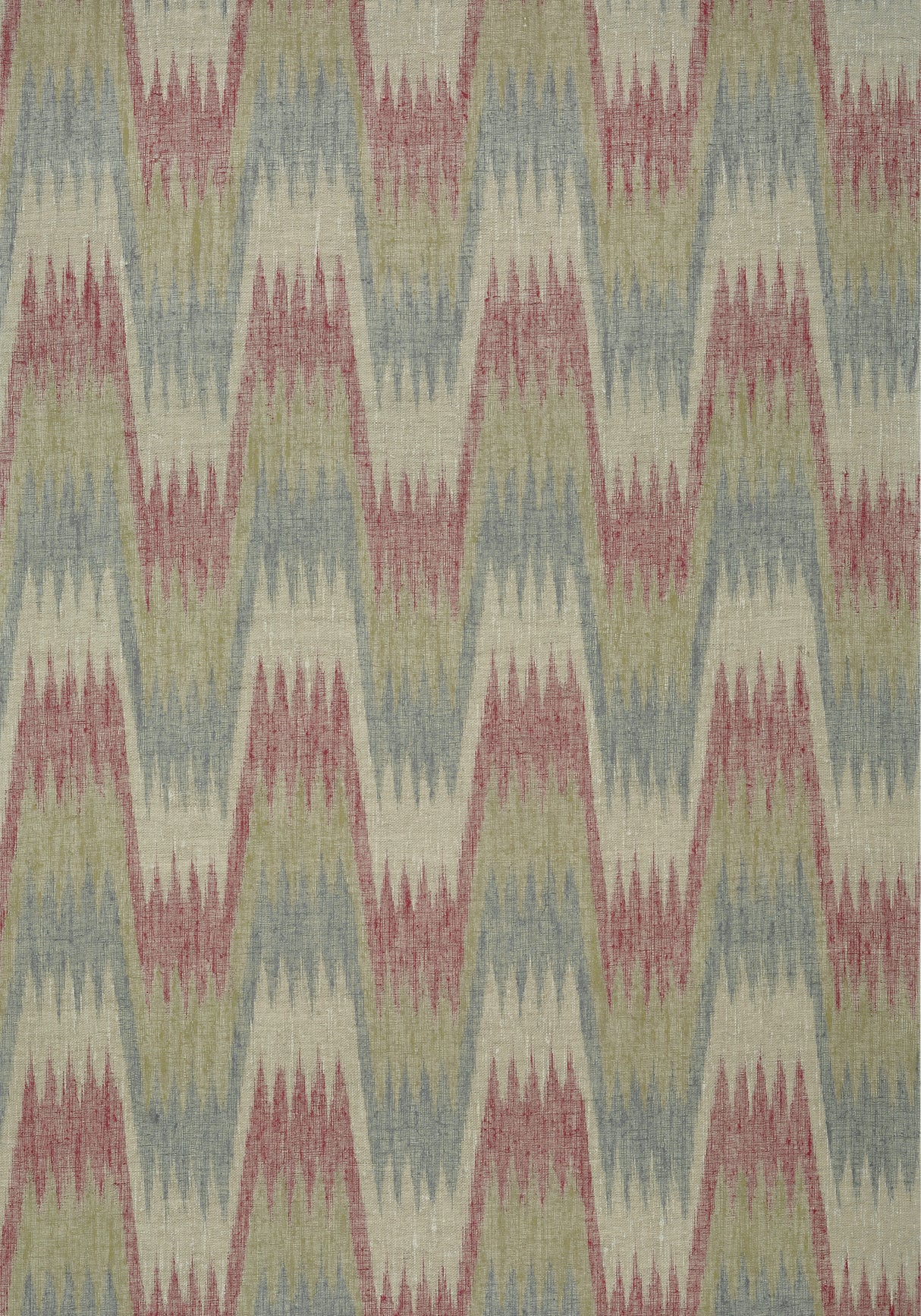 Thibaut T10243 STOCKHOLM CHEVRON Red and Grey Wallpaper