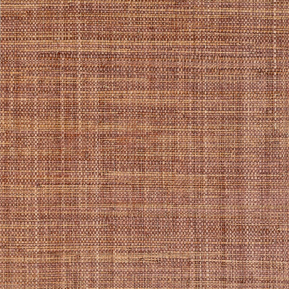 Thibaut MACKINAC T10305 in Terracotta Wallpaper - GRASSCLOTH