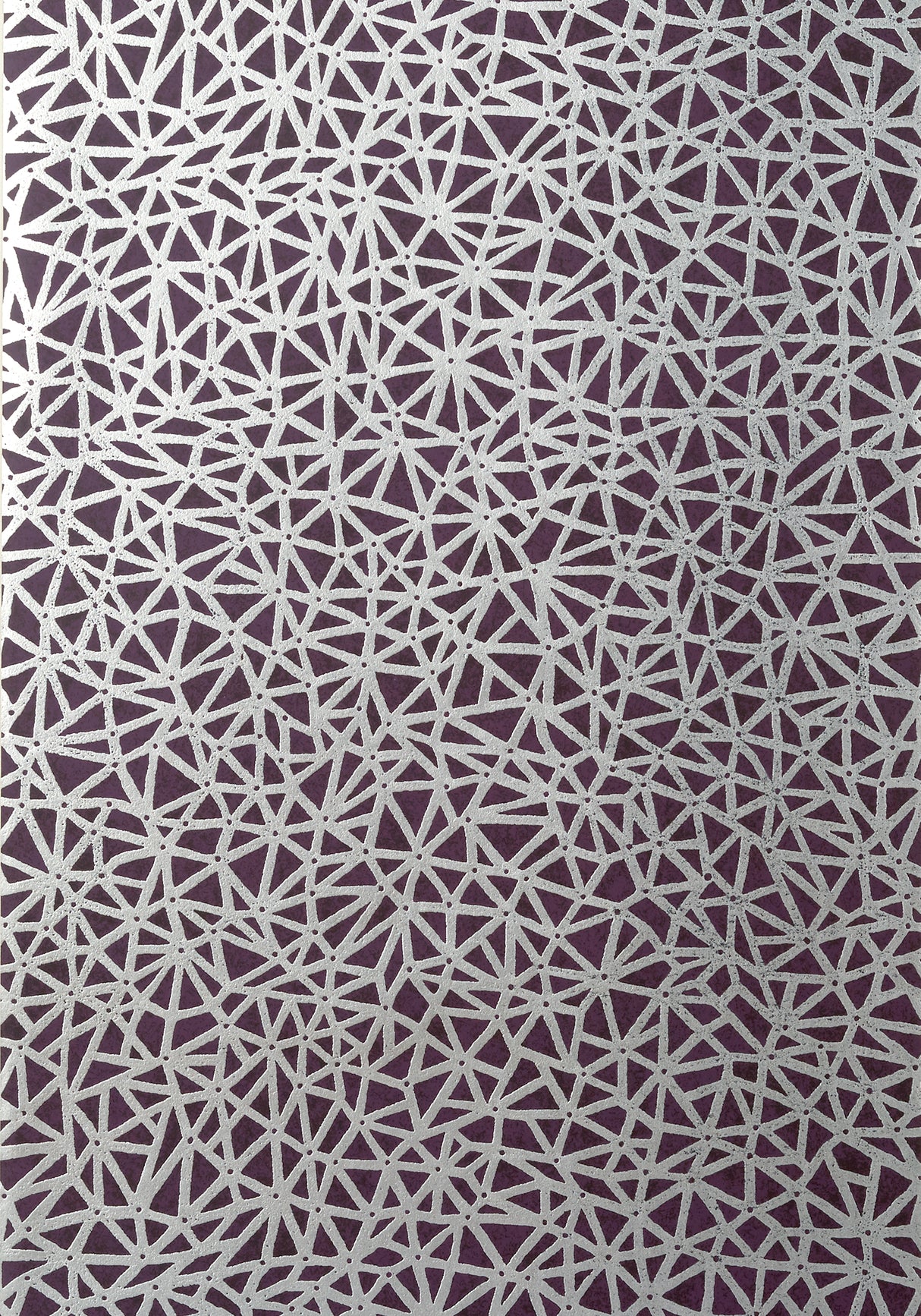 Thibaut T10407 AEDAN Plum Wallpaper