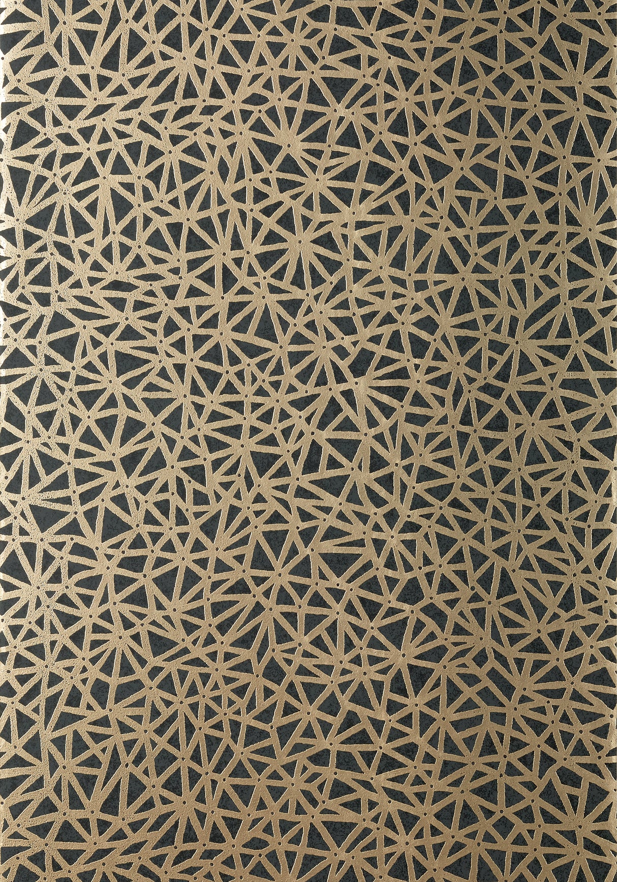 Thibaut T10408 AEDAN Black Wallpaper