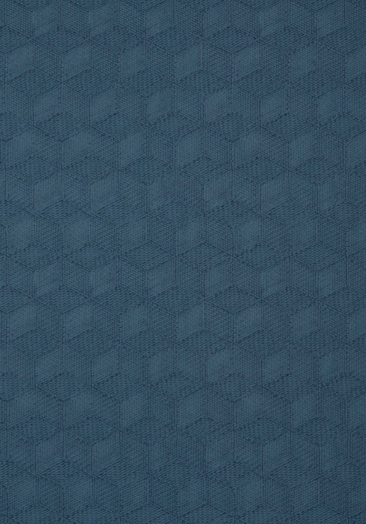 Thibaut T10422 MILANO SQUARE Navy Wallpaper