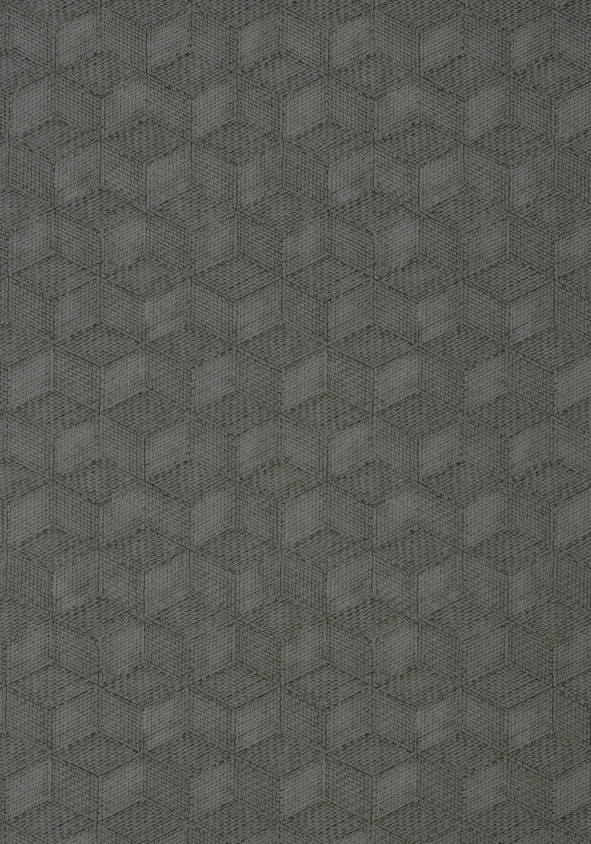 Thibaut T10425 MILANO SQUARE Smoke Wallpaper