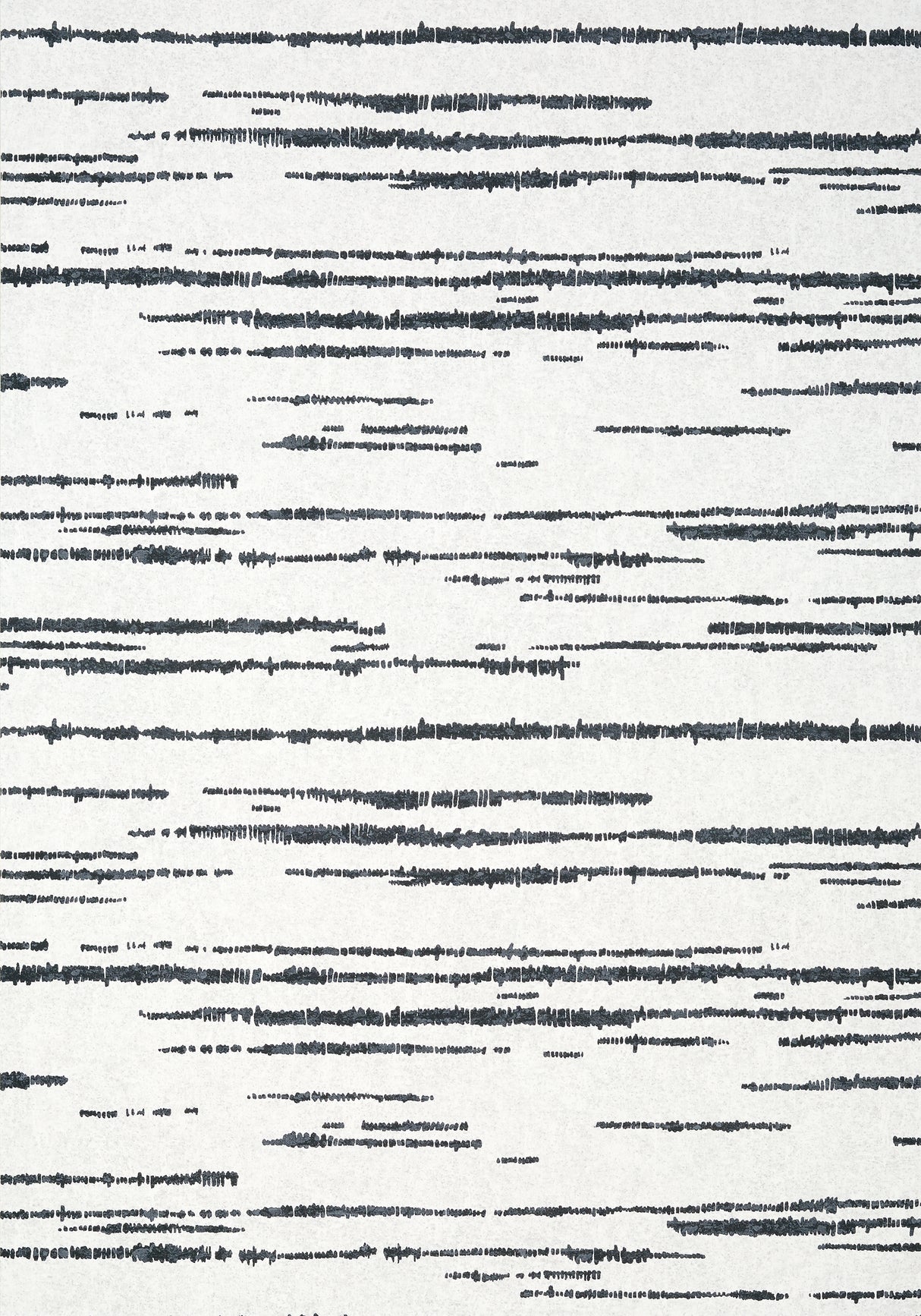 Thibaut T10456 ECHO Black on White Wallpaper