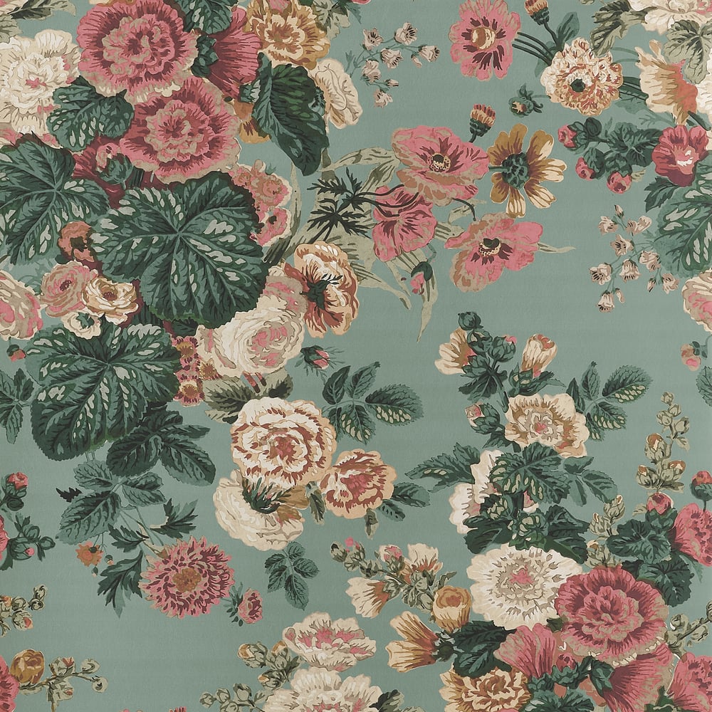 Thibaut HIDCOTE T10513 in Mineral Wallpaper - BOXWOOD