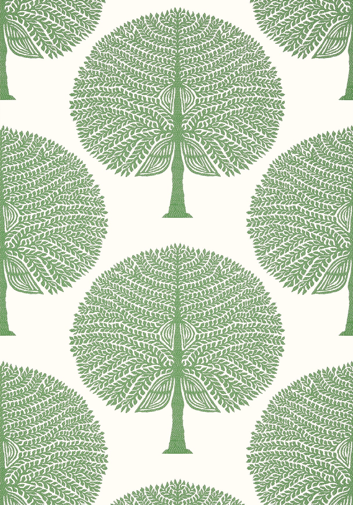 Thibaut T10604 MULBERRY TREE Green Wallpaper