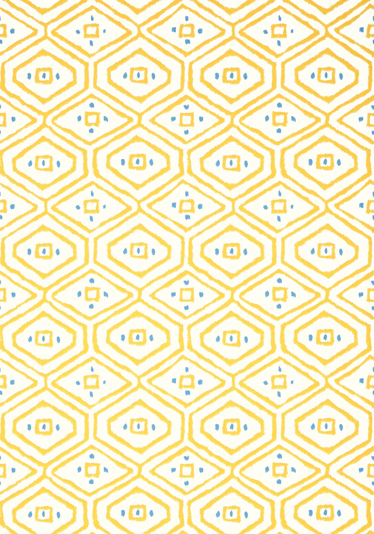 Thibaut T10615 PASS-A-GRILLE Yellow Wallpaper