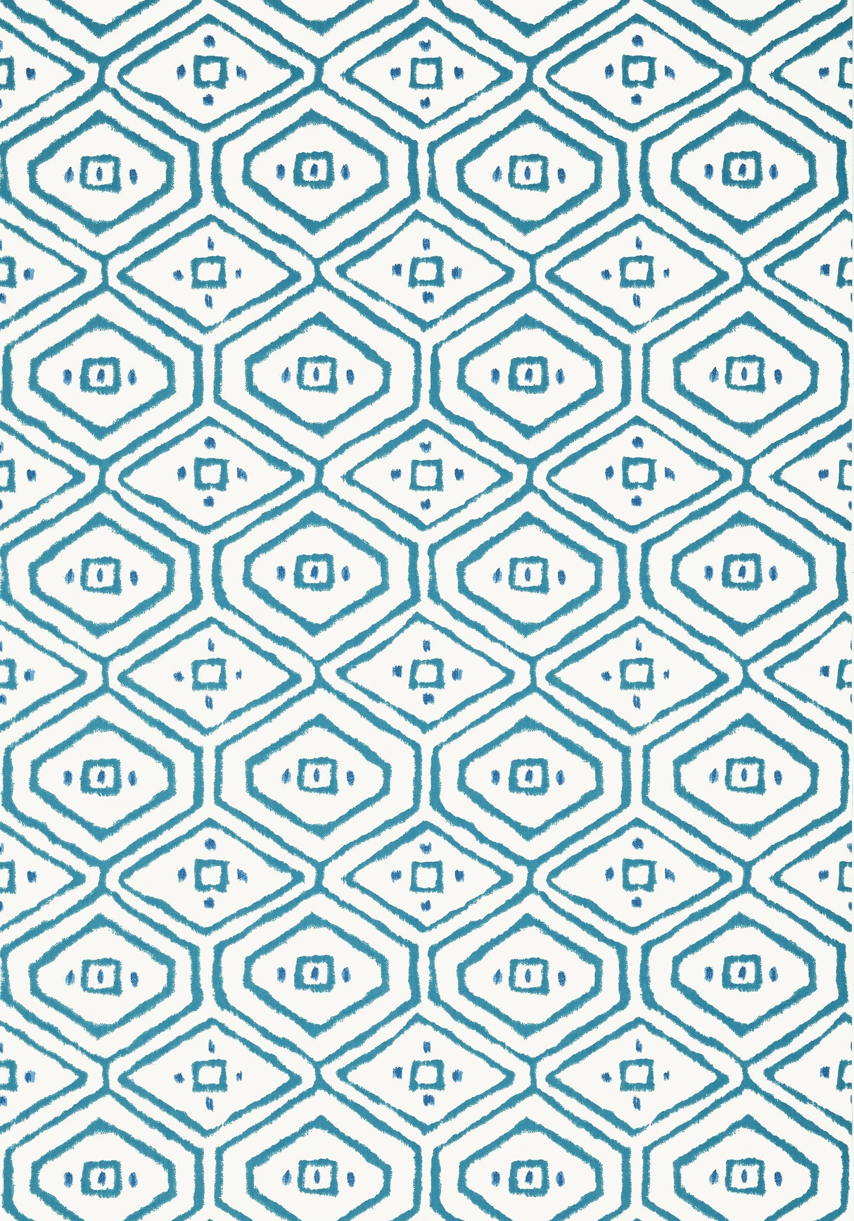 Thibaut T10618 PASS-A-GRILLE Turquoise Wallpaper