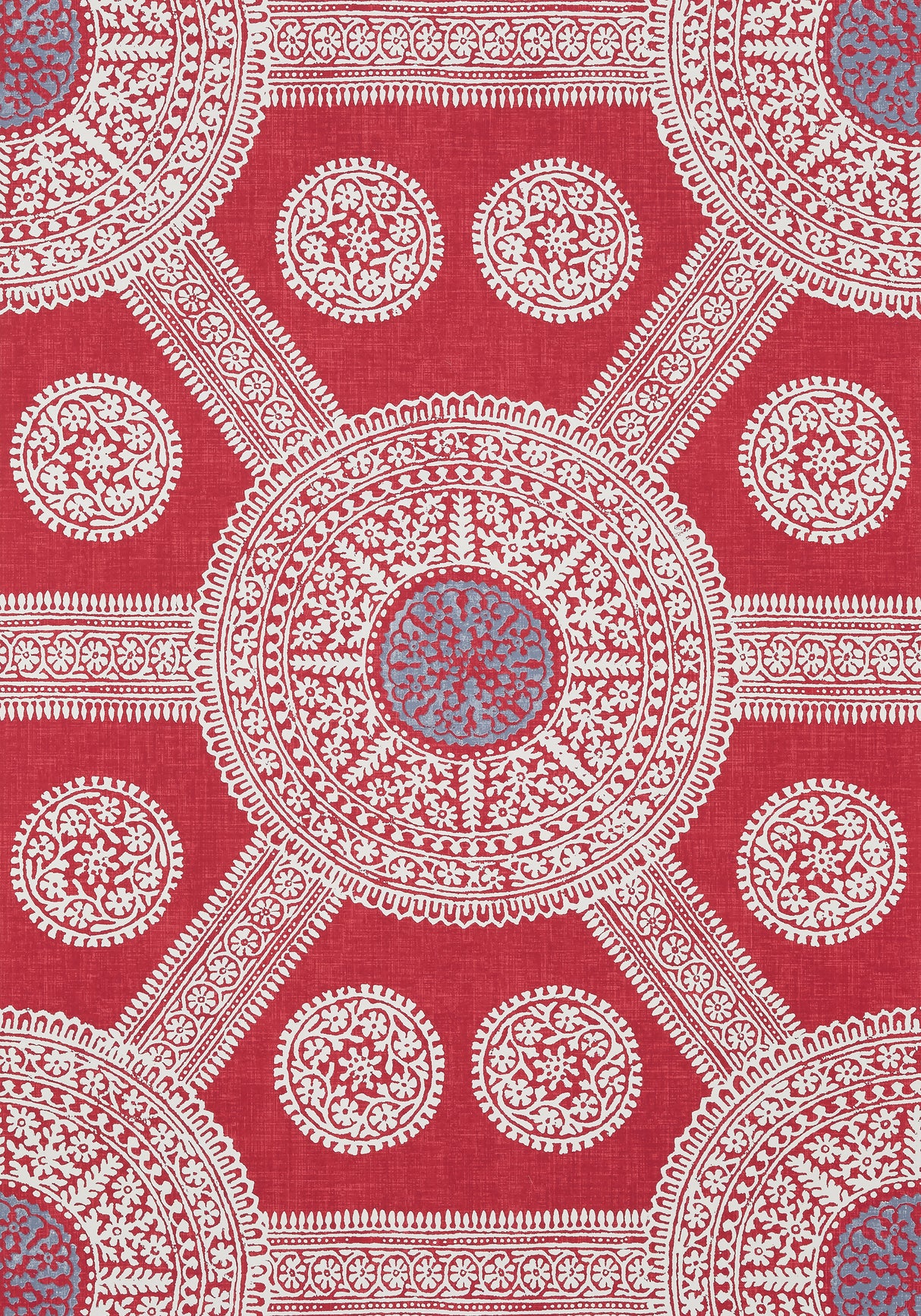 Thibaut T10637 STONINGTON Red Wallpaper