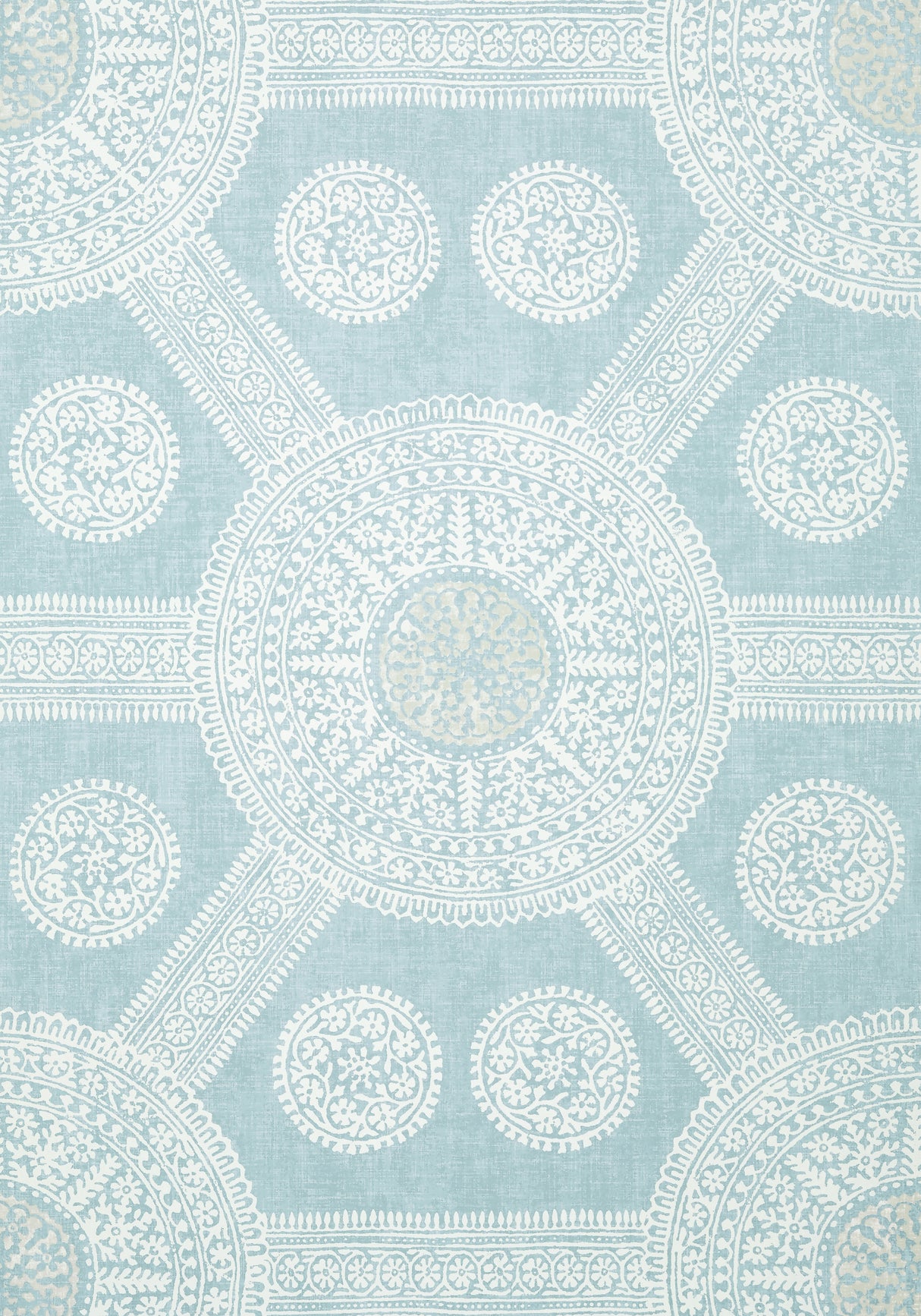 Thibaut T10638 STONINGTON Spa Blue Wallpaper