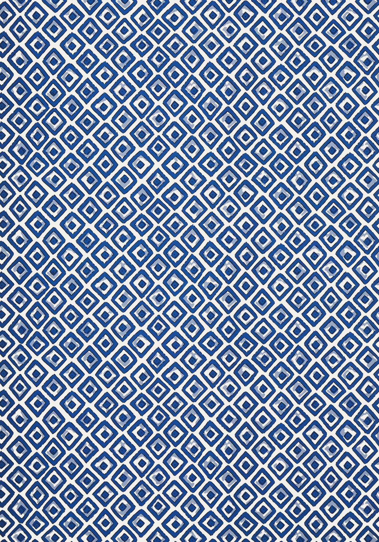 Thibaut T10660 INDIAN DIAMOND Blue Wallpaper