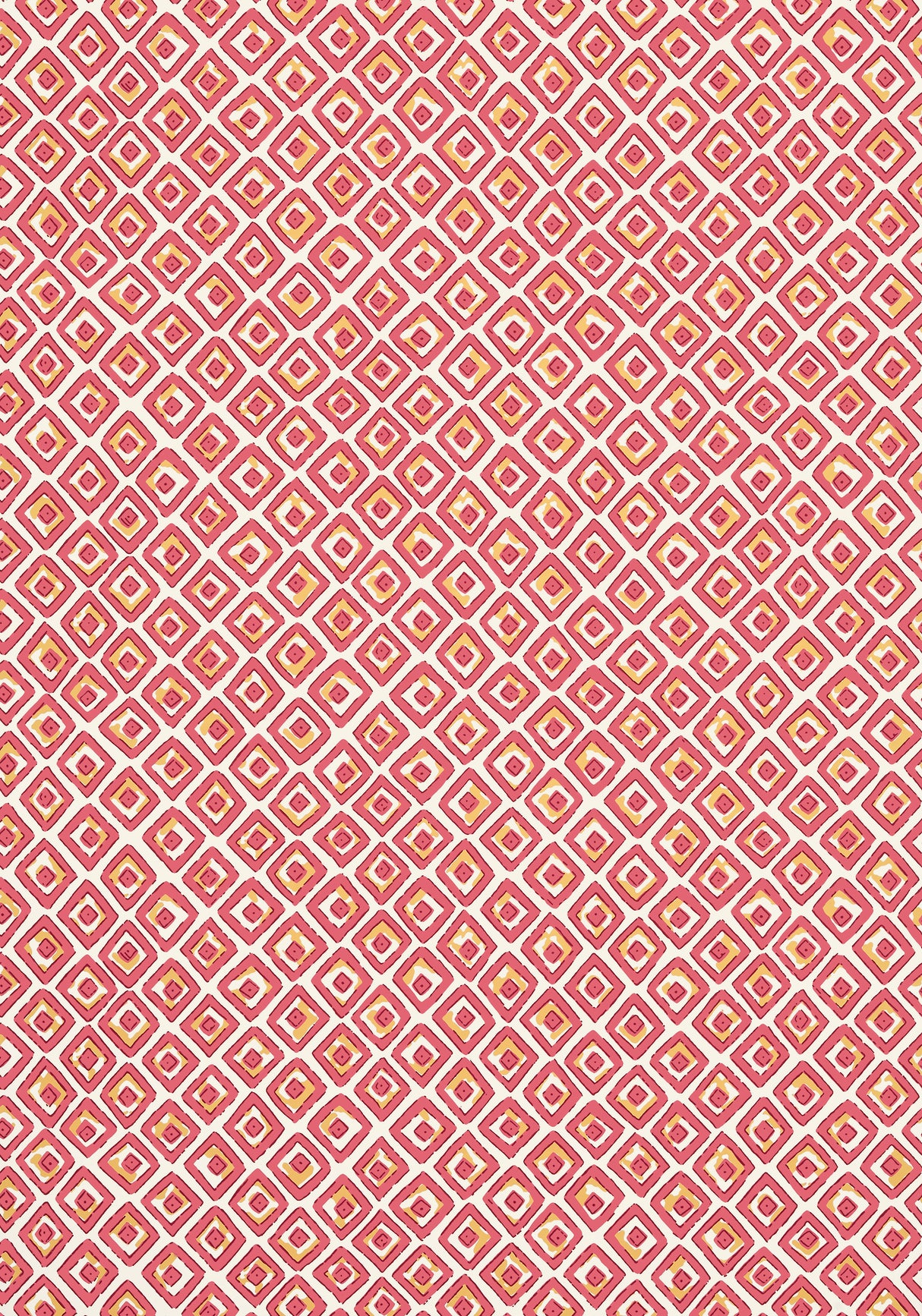 Thibaut T10663 INDIAN DIAMOND Pink Wallpaper