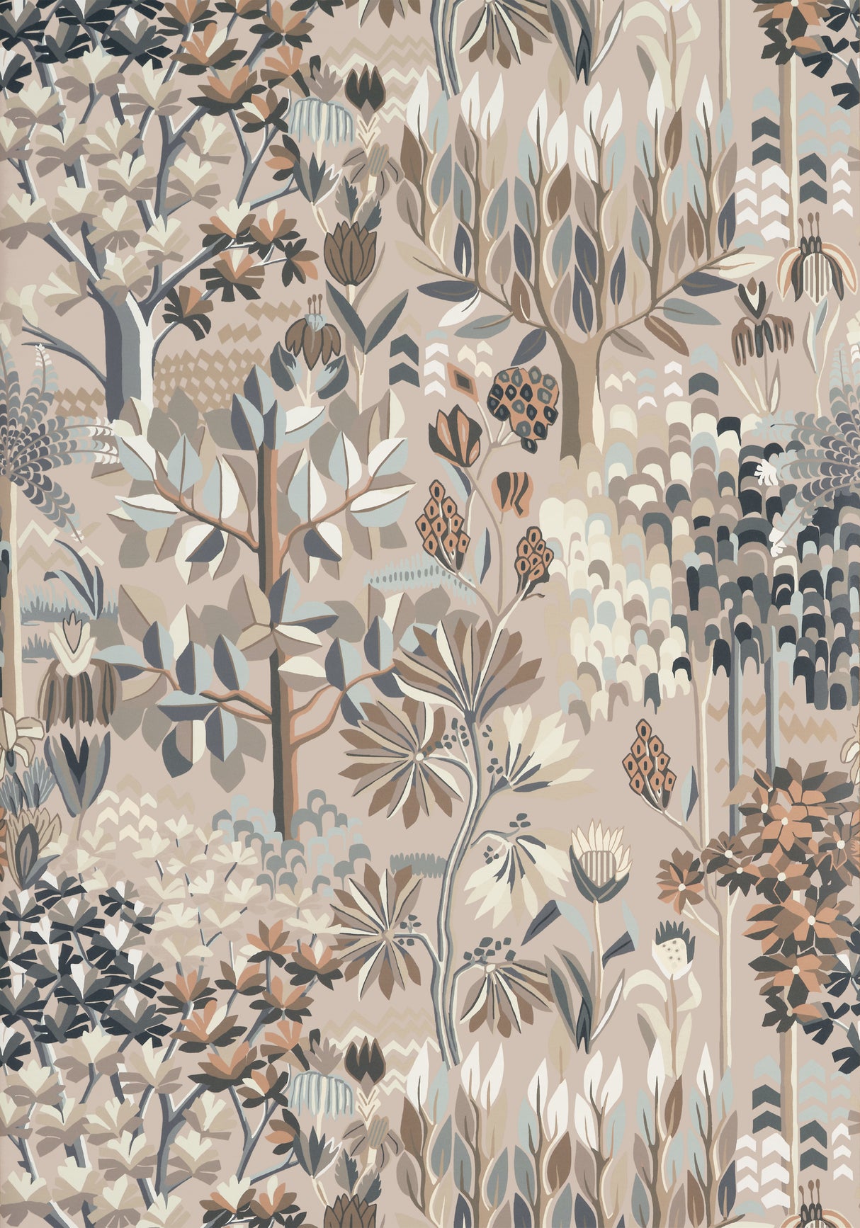 Thibaut T12043 ALPINE Birch Wallpaper