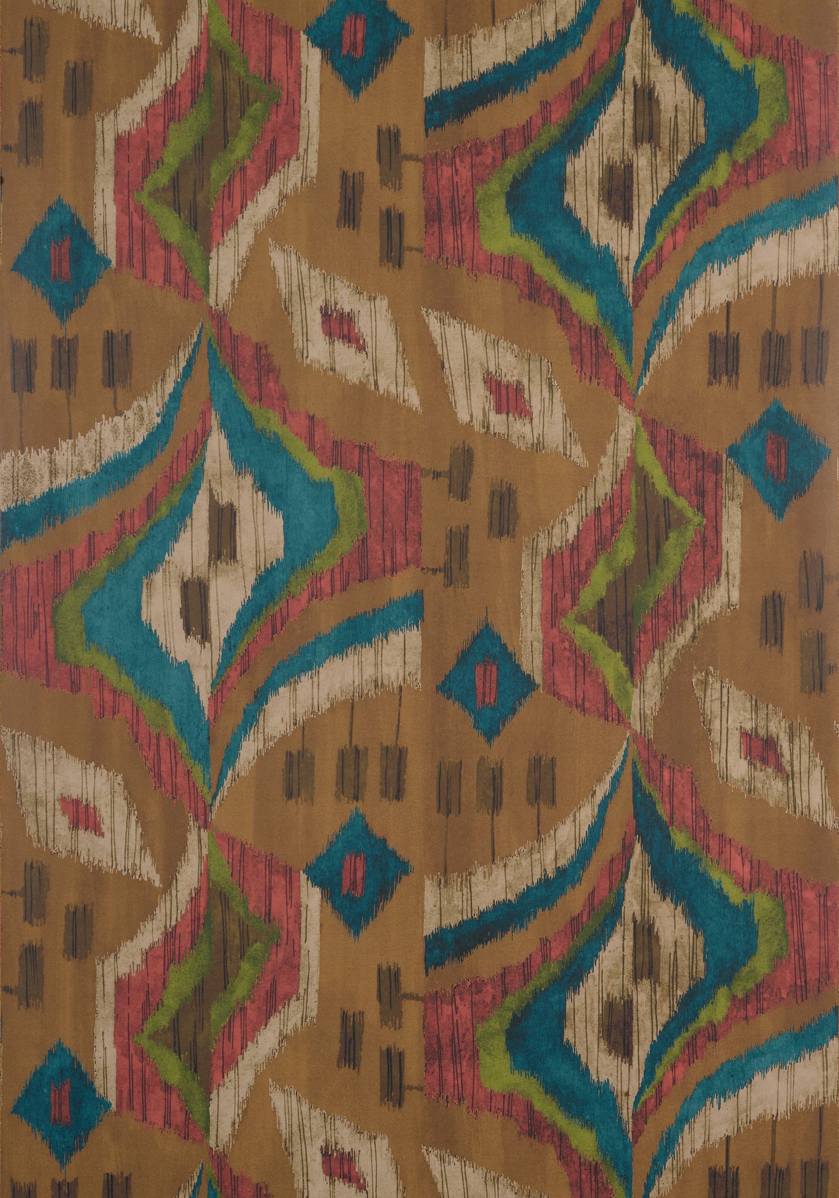 Thibaut T12060 ARTESIAN Ochre Wallpaper