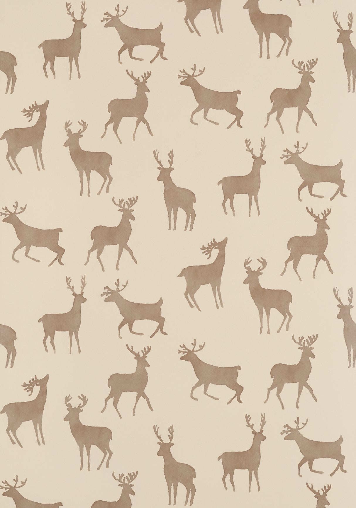 Thibaut T12063 BUCKS Camel Wallpaper