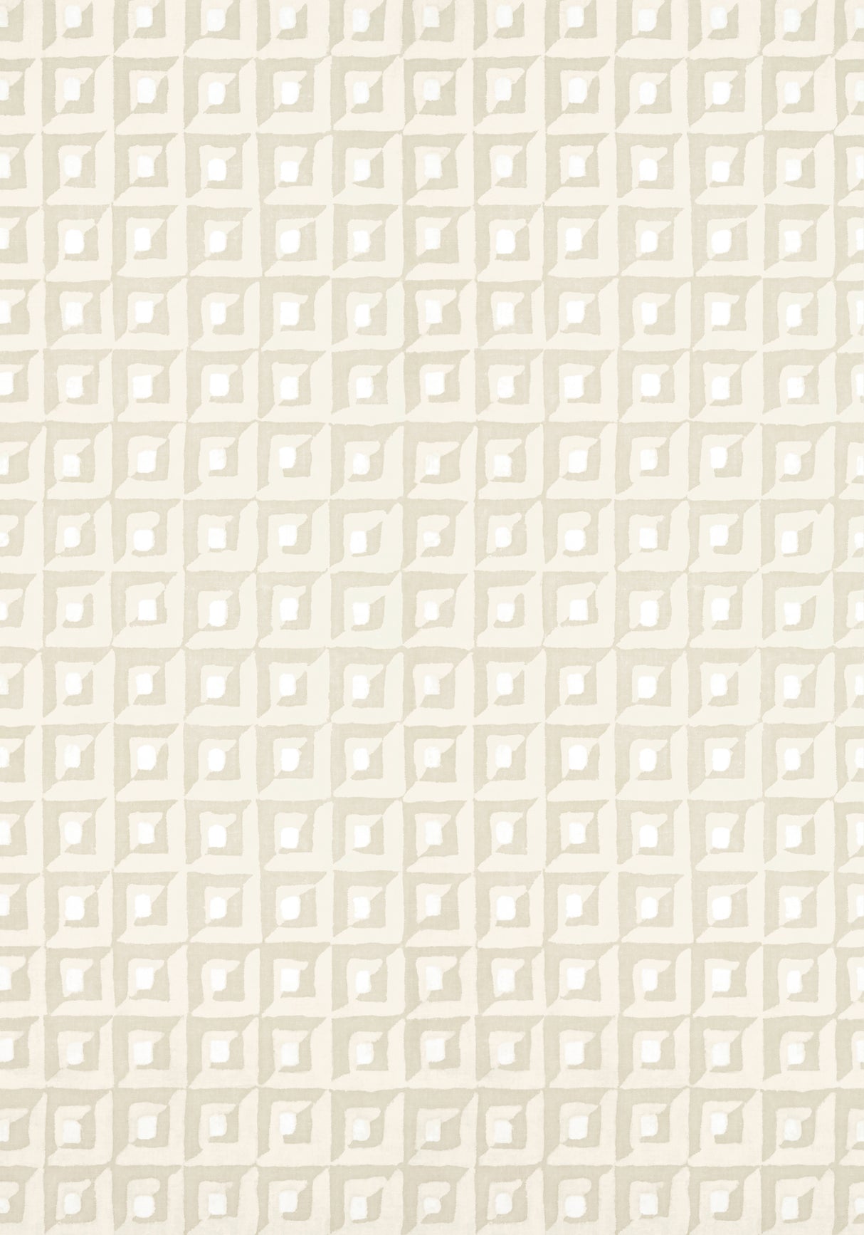 Thibaut T12847 SQUARE DANCE Beige Wallpaper