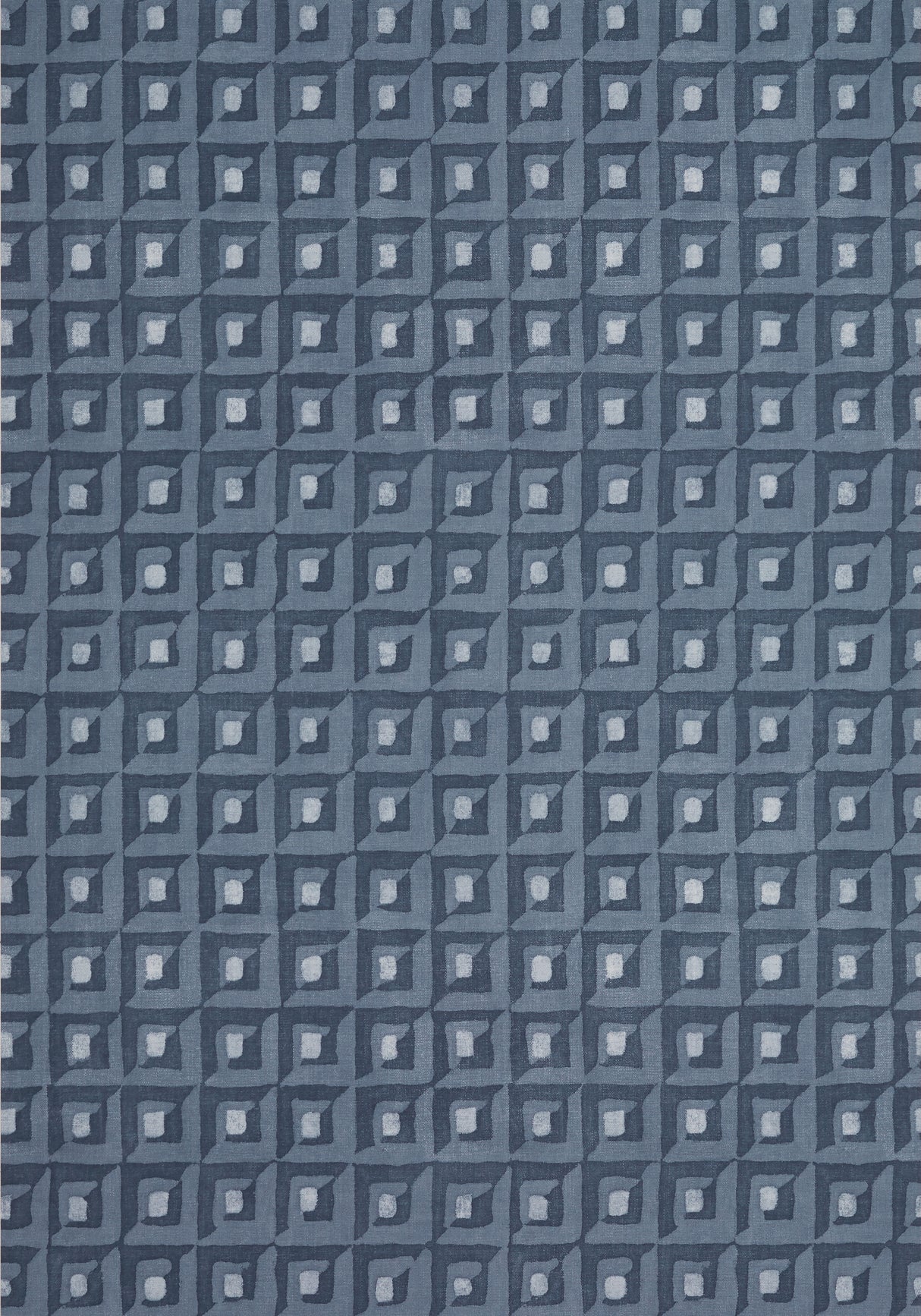 Thibaut T12851 SQUARE DANCE Navy Wallpaper