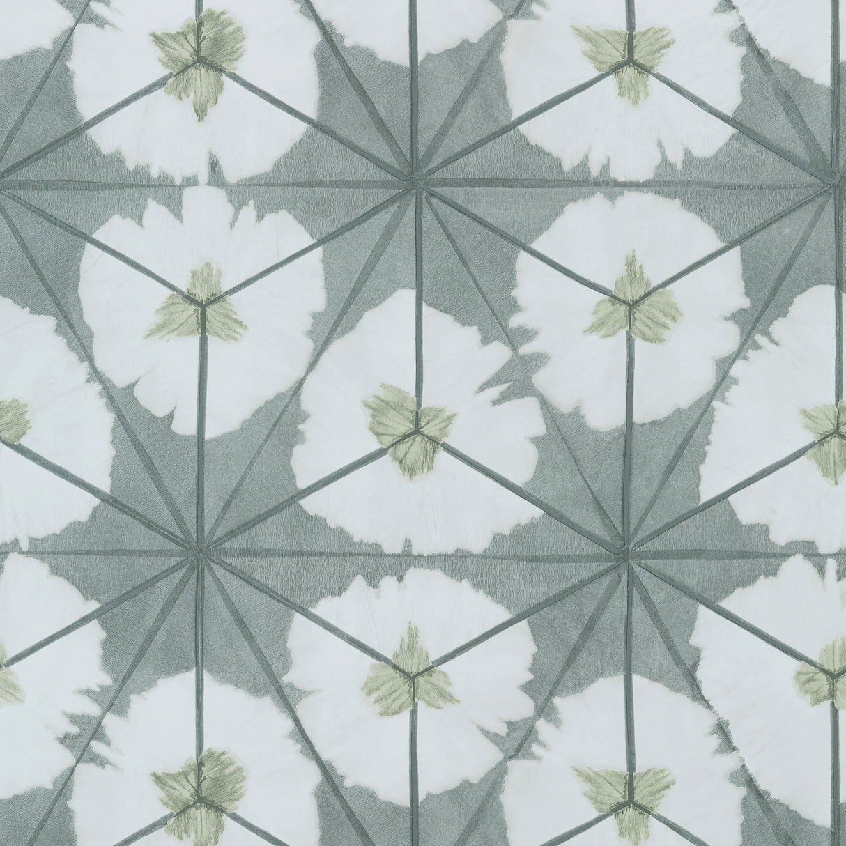 Thibaut T13092 SUNBURST Grey Wallpaper