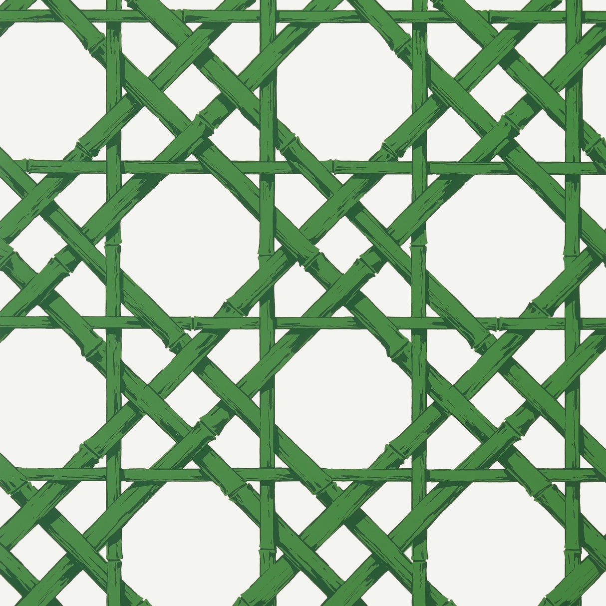 Thibaut T13140 CYRUS CANE Emerald Green Wallpaper